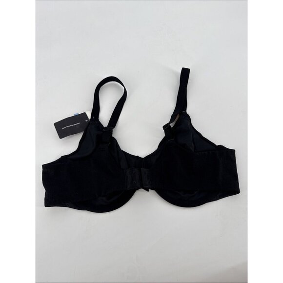 New Wacoal Black Inside Job Unlined Underwire Bra Black 36C Underwire NWT - Picture 4 of 6